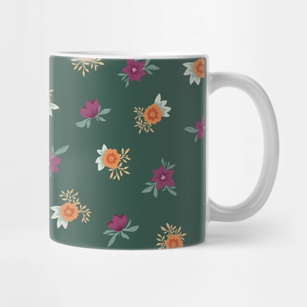 Floral Diagonal by Aliz Arteta Design